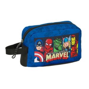 safta avengers portadesayunos termico de 1.7l interior forrado en aluminio 215x65x120mm color azul oscuro