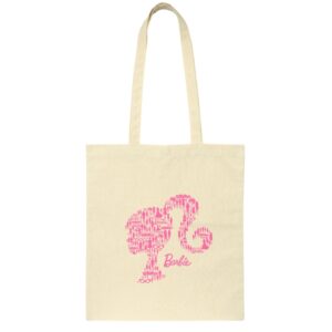 safta barbie tote bag bolsa de tela asas de mano color beige