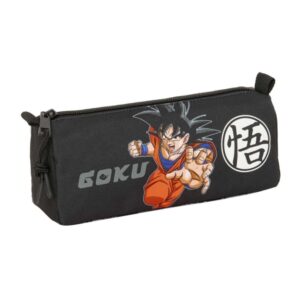 safta dragon ball portatodo cremallera 1.20l 210x70x80mm color negro