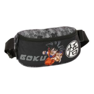 safta dragon ball bolsa de cintura cintas ajustables 2.90l 230x90x140mm color negro