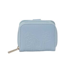 safta frozen monedero con billetera compartimento para billetes y tarjetas cierre con iman compartimento para monedas 0.10l 110x20x95mm color azul