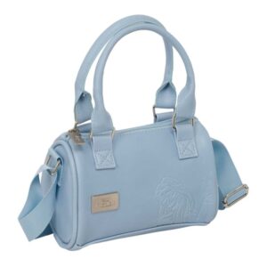 safta frozen bolso cremallera interior forrado asas y bandolera ajustables 1.20l 160x75x100mm color azul