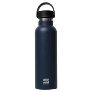 safta botella termo de 600ml acero inoxidable asa superior color negro