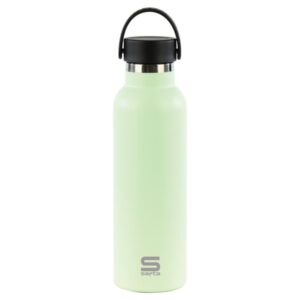 safta botella termo de 600ml acero inoxidable asa superior color verde