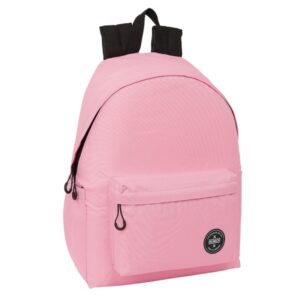 safta munich teen pink mochila para portatil hasta 14.1" 17.3l ergonomico correas ajustables 310x130x430mm color rosa