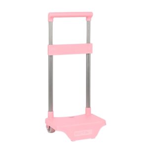 safta carro portamochilas sujecion universal material resistente modelo patentado 20x170x675mm color rosa
