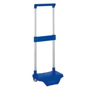 safta carro portamochilas sujecion universal material resistente modelo patentado 26x10x34cm color azul