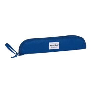 safta blackfit8 oxford portaflautas interior acolchado alojamiento para varilla asa lateral borde reforzado 0.6l 370x20x80mm color azul oscuro