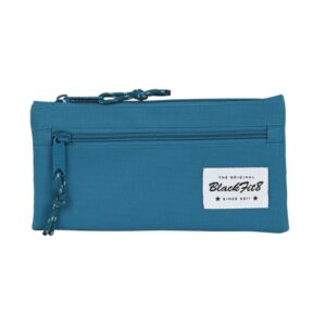 safta blackfit8 egeo portatodo bolsillo con cremallera 0.25l 220x10x110mm color azul