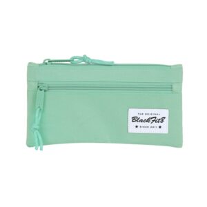 safta blackfit8 portatodo bolsillo frontal con cremallera 0.25l 220x10x110mm color turquesa