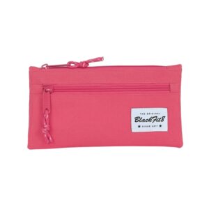 safta blackfit8 fresa portatodo bolsillo con cremallera 0.25l 220x10x110mm color rosa