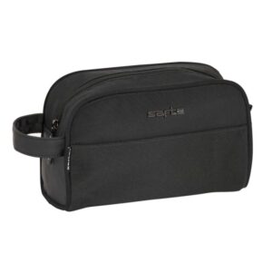 safta business neceser de 3.6l cremallera asa lateral adapatable a carro interior forrado 240x100x150mm color negro