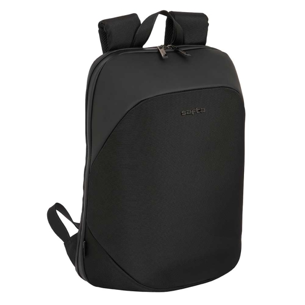 safta business mochila para portatil hasta 15.6" sistema reduccion de peso cierre antirrobo conector usb espalda transpirable color negro