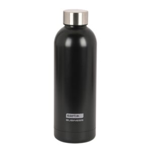safta business botella termo de 500ml acero inoxidable color negro