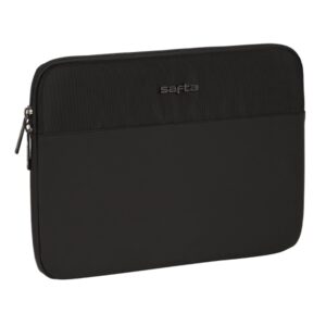 safta business funda para portatil hasta 14" alojamiento acolchado 340x20x250mm color negro