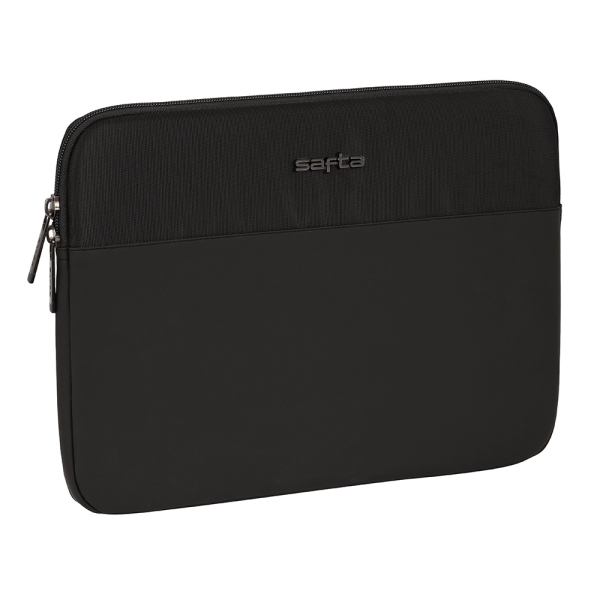 safta business funda para portatil hasta 14" alojamiento acolchado 340x20x250mm color negro