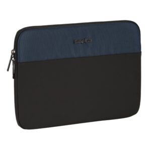 safta business funda para portatil hasta 14" alojamiento acolchado 1.7l 340x20x250mm color azul marino