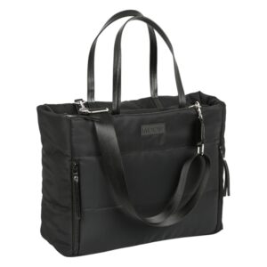 safta moos capsula maletin para portatil hasta 14.1" cremallera interior acolchado bolsillo interior bolsillos frontales hombrera ajustable 28.46l 400x170x310mm color negro