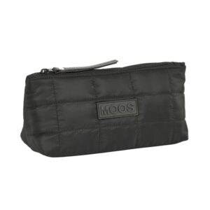 safta moos capsula neceser compacto de 2l cremallera cuadradro acolchado 230x80x120mm color negro