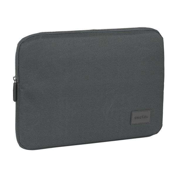 safta basic funda para portatil hasta 14" alojamiento acolchado 1.7l 340x20x250mm color gris