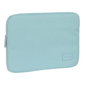 safta basic funda para portatil hasta 14" alojamiento acolchado 1.7l 340x20x250mm color turquesa