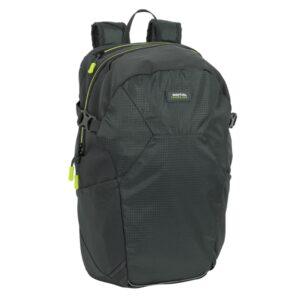 safta trekking mochila detalles reflectantes bolsillo para portatil espalda acolchada ergonomica material repelente al agua 18.63l 270x150x460mm color gris oscuro