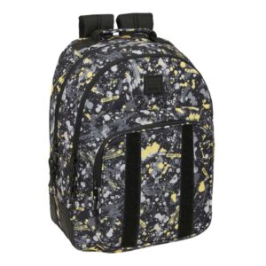 safta graffiti splash mochila con 2 compartimentos antirozaduras adaptable a carro bolsillo frontal portabotellas tirador doble hombreras ergonomicas 320x150x420mm multicolor