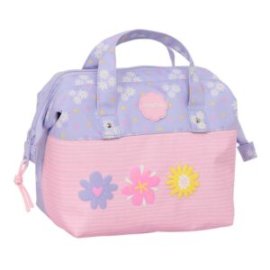 safta bouquet neceser de 5.8l cremallera asa lateral interior forrado 265x125x175mm color rosa pastel
