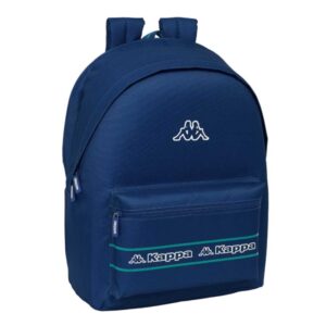 safta kappa marino mochila para portatil hasta 15.6" conector usb base acolchada tirador doble hombreras ergonomicas asa superior 24.55 l 310x180x440mm color azul marino