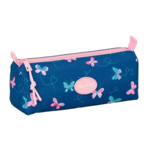 safta blackfit8 mariposas portatodo cremallera 1.20l 210x70x80mm color azul marino