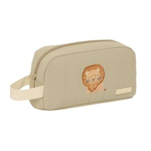 safta leon portadesayunos termico de 1.7l interior forrado en aluminio 215x65x120mm color arena