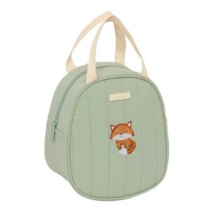 safta zorrito neceser termo de 5.85l interior forrado en aluminio asa superior 190x140x220mm color verde