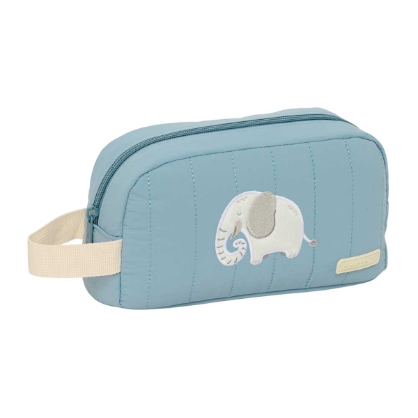 safta elefante portadesayunos termico de 1.7l interior forrado en aluminio 215x65x120mm color azul