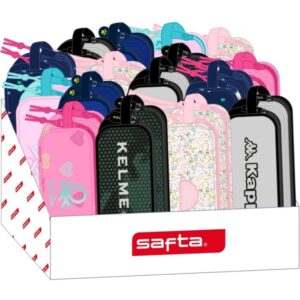 safta expositor con portatodos carton reciclado ecologico 17l presentacion ordenada y atractiva 315x230x235mm colores surtidos