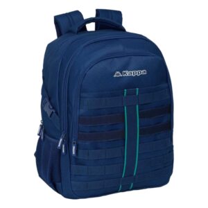 safta kappa marino mochila para portatil hasta 15.6" bolsillo antirrobo ergonomica cinta para maleta 23.46l 340x150x460mm color azul marino