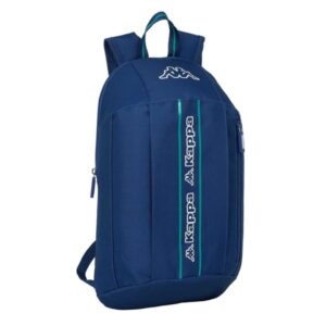 safta kappa marino mini mochila hombreras acolchadas espalda ergonomica asa superior ajustables y confortables compacta y ligera 8.5l 220x100x390mm color azul marino