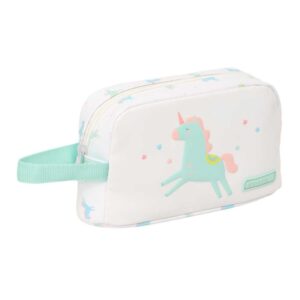 safta unicornio portadesayunos termico de 1.7l interior forrado en aluminio 215x65x120mm color blanco