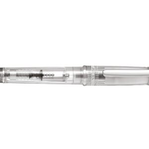 pilot prera pluma estilografica cuerpo transparente incluye convertidor y cartucho de tinta color negro