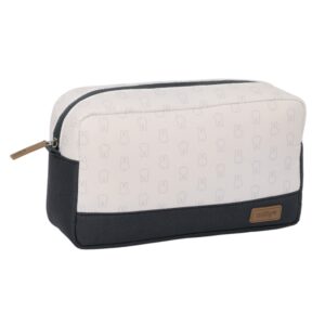 safta miffy mum moon neceser de 4.05l compartimento con cremallera material reciclable repele el agua 280x90x160mm color blanco y negro