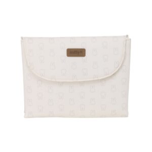 safta miffy mum moon cambiador de bebe plegable repelente de agua compacto facil de limpiar 400x500mm color blanco
