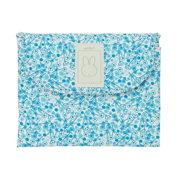 safta miffy mum garden cambiador de bebe plegable repelente de agua compacto facil de limpiar 400x500mm color azul claro