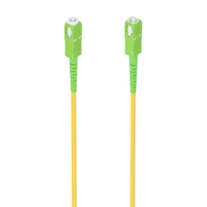 aisens cable fibra optica latiguillo g657a2 3.0 9/125 smf simplex cpr dca lszh sc/apc sc/apc 2m color amarillo