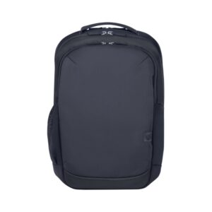 hp everyday mochila para portatil 16" resistente al agua compartimento acolchado capacidad 21l bolsillo de acceso rapido y porta botellas panel trasero de malla y pasador para trolley color gris