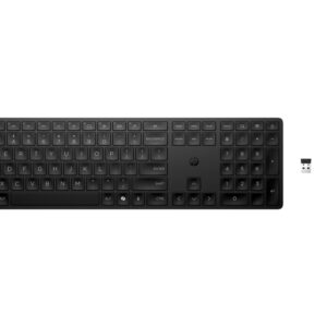 hp 655 combo teclado y raton inalambricos 2.4ghz 24 teclas programables raton optico multi‑superficie 4000 dpi teclas silenciosas diseño ergonomico color negro