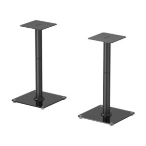 aisens pack soporte universal de suelo para altavoces carga max. 25kg altura 61cm color negro