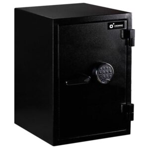 cromad e14450 caja fuerte certificacion europea ecb.s nivel s2 cerradura electronica con teclado easthouse acero macizo de alta resistencia sistema de doble bulon 550x410x405mm
