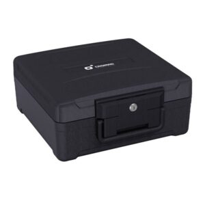 cromad firebox m1 caja fuerte resistente a fuego y agua cerradura de llave diseño robusto y portatil 170x390x365mm