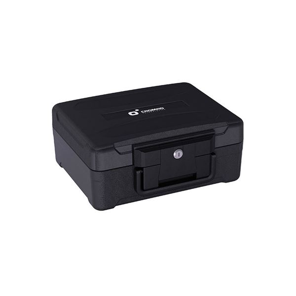 cromad firebox s1 caja fuerte resistente a fuego y agua cerradura de llave diseño robusto y portatil 155x365x285mm