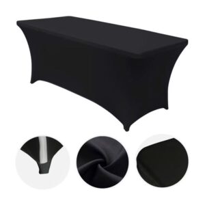 sungarden funda para mesa de resina 152x70x74cm color negro