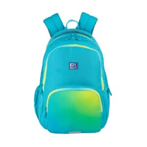 oxford gradient mochila escolar 25l 3 compartimentos y 11 bolsillos espalda ergonomica transpirable asas acolchadas y ajustables bolsillo lateral color electric lime